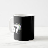 Mug 67 Unicorn Six Seven 6-7 Meme  (Devant gauche)