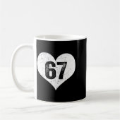 Mug 67 Valentine Funny Six Seven 6 7 Meme Gen Alpha Sl (Gauche)