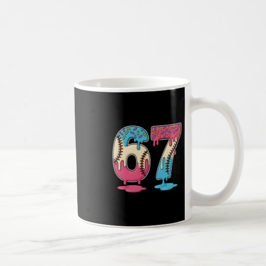 Mug 67 Vendre Ice Crème Déchets Mème Six Sept Gen Alph (Droite)