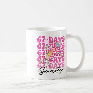 Mug 67e jour d'école 67 jours plus intelligents Enseig