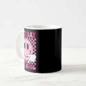 Mug 67e jour d'école 67 mème Gen Alpha argot 6 7 Six (Devant gauche)