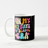 Mug 67th Day Of School 67 Days Pencil Coquette Bow Mem (Gauche)