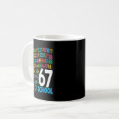 Mug 67th Day Of School 67 Math Numbers Teacher Kids 67 (Devant gauche)