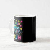 Mug 67th Day Of School Bruh Funny Meme 67 Monster Truc (Devant gauche)
