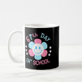 Mug 67th Day Of School Funny 100th Of School Students (Gauche)