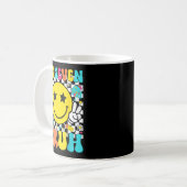 Mug 67th Day Of School Shirt 67 Days Smarter Smile Fac (Devant gauche)
