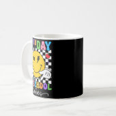 Mug 67th Day Of School Vibes Cute Smile Face 67 Days O (Devant gauche)