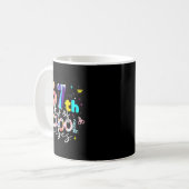 Mug 67th Day Of School Vibes Funny Six Seven 67 Studen (Devant gauche)