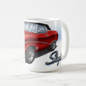 Mug 68 GS de Buick en rouge d'écarlate (Devant droit)