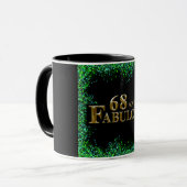 Mug 68e anniversaire (Devant gauche)