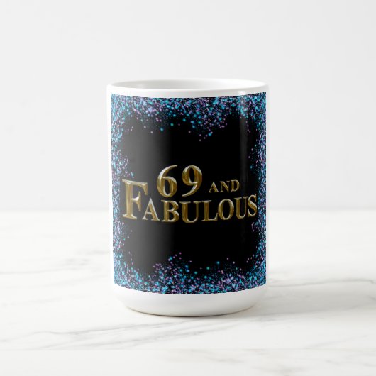 Mug 69e anniversaire (Centre)