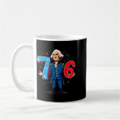 Mug 6-7 7-6 George Washington Seven Six Teacher Americ (Gauche)
