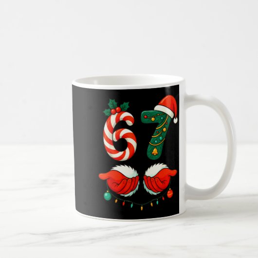 Mug 6-7 Christmas Squad Funny 67 Six Seven Meme Xmas 6 (Droite)