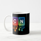 Mug 6 7 Drôle Science Chimie Professeur Tableau Périod (Gauche)