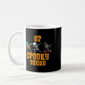 Mug 6 7 Halloween 67 Mème Six Sept 6 7 Équipe Surnatur (Gauche)