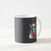 Mug 6 7 Meme Christmas Alien Sasquatch Six Seven Fun  (Devant droit)