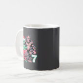 Mug 6 7 Meme Christmas Alien Sasquatch Six Seven Fun  (Devant gauche)