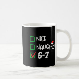 Mug 6-7 Meme Drôle Cadeau 67 Noël Brain Rot Drôle