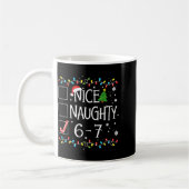 Mug 6-7 Meme Nice Naughty 67 Christmas (Gauche)