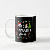 Mug 6 7 Meme Nice Naughty 67 Christmas Brain Rot Funny (Gauche)