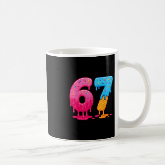 Mug 6 7 Mème Six Sept Crème Ice Driam (Droite)