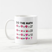 Mug 6 7 Mème Six Sept Faire Le Calcul Professeur Saint (Gauche)