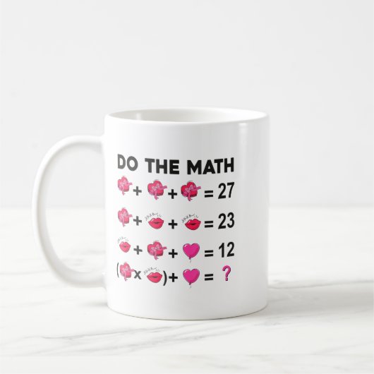 Mug 6 7 Meme Six Seven Do The Math Teacher Valentines (Gauche)
