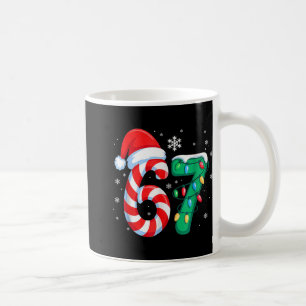 Mug 6 7 Noël Drôle Six Sept 67 Mème Hommes Femmes Ki