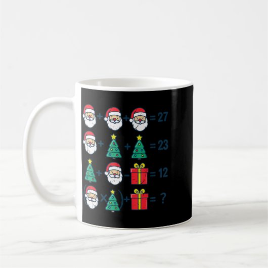 Mug 6 7 Order Operation Christmas Math Professor Costu (Gauche)