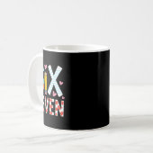 Mug 6 7 Six Sept Mème Professeur École Élève Hommes Fe (Devant gauche)
