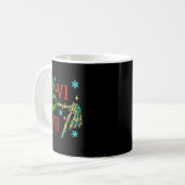 Mug 6 7 Six Seven Meme Christmas Hand Gen Z Alpha Xmas (Devant gauche)