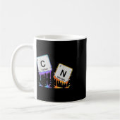 Mug 6 7 Tableau périodique Mème Science Chimie Nerd Hu (Gauche)