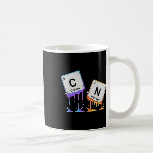 Mug 6 7 Tableau périodique Mème Science Chimie Nerd Hu (Droite)