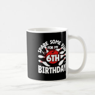 Mug 6 Anniversaire Bowling Spare Quelques Amusants 6 A