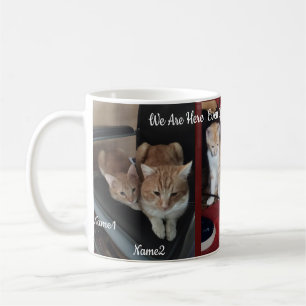 Mug 6 Chats Photo Et Nom, Keepsaké, Créer Vous-Même,