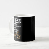 Mug 6 étapes de l'exercice de musculation Fitness (Devant gauche)