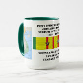 MUG 6 ÉTOILES GUERRE DU VIETNAM (Devant gauche)