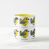 Mug 6 fauvettes de Birdorable (Centre)