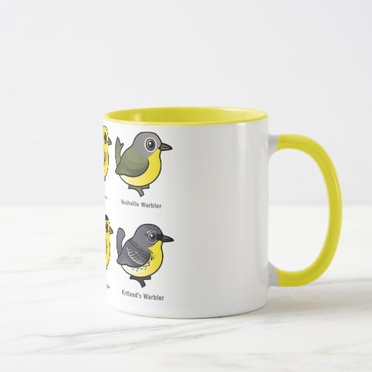 Mug 6 fauvettes de Birdorable (Droite)