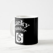 Mug 6 - Lucky Numéro 6 Chuck (Devant gauche)