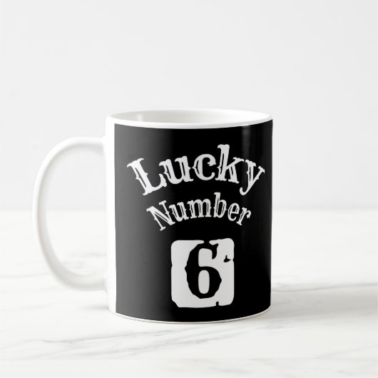 Mug 6 - Lucky Numéro 6 Chuck (Gauche)