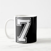 Mug 6 Number 67 Six Seven Meme (Gauche)