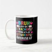 Mug 6 Out Of 7 Teachers Think 67% Of Students Overuse  (Gauche)