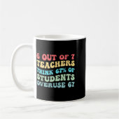 Mug 6 Out Of 7 Teachers Think 67% Of Students Overuse  (Gauche)