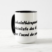 Mug 6 packs pour acné du soleil (Devant gauche)