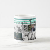 Mug 6 Photo Collage Nous vous aimons Papa Père Enfants (Centre)