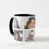Mug 6 Photos Photos Personnalisées (Devant gauche)