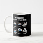Mug 6 Things I Do In My Spare Time - Cruising Lovers (Gauche)