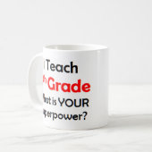 Mug 6e année (Devant gauche)