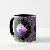 Mug 6e anniversaire de Mariage Amethyst (Devant gauche)